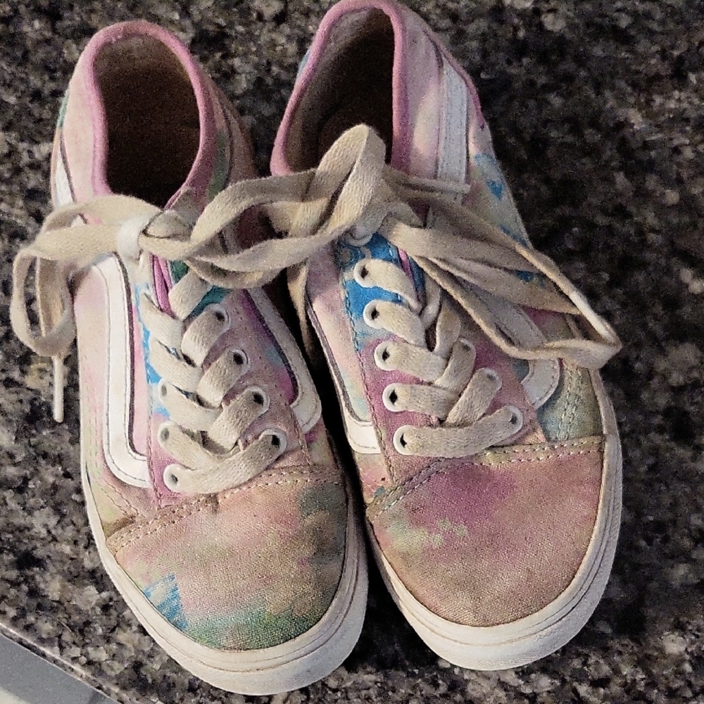 Vans Kids Sneakers - Pink, Blue, Green